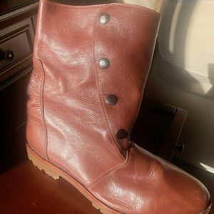 Reduced! Men’s handmade leather boots. Size 10.5
